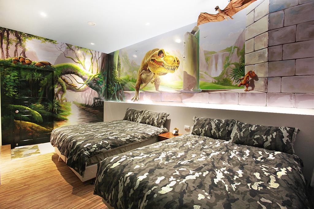 3D Sunflower Embossed B&B Hualien City Exterior photo