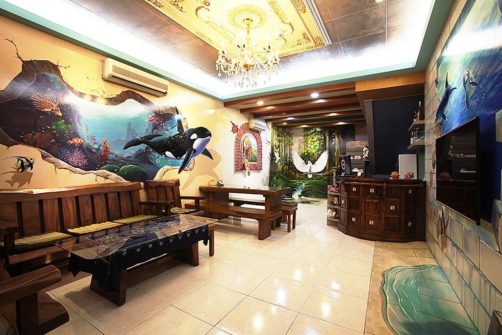 3D Sunflower Embossed B&B Hualien City Exterior photo